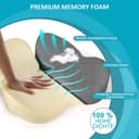 Thumbnail 1 de Fwiull Cuscino Sedile in memory foam per ufficio e auto 🪑