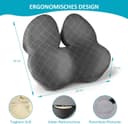 Thumbnail 6 de Fwiull Cuscino Sedile in memory foam per ufficio e auto 🪑