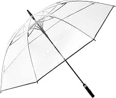 G4Free 62 Inch Ombrello da Golf Trasparente Oversize, apertura automatica ☂️
