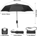 Thumbnail 6 de G4Free Ombrello da viaggio automatico 116,8 cm ☂️