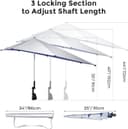 Thumbnail 3 de G4Free Ombrello per sedia regolabile UPF 50+ ☂️