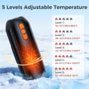 Thumbnail 1 de GARAID Scaldamani Ricaricabile 6000mAh, 5 livelli di calore 🔥