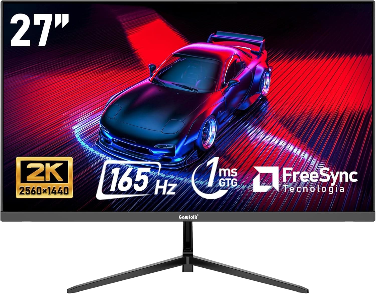 Gawfolk 32" Monitor 4K UHD per PC, 100% sRGB 📺
