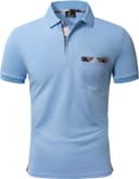 Thumbnail 5 de geeksport Polo uomo manica corta slim fit con tasca 👕