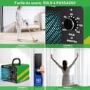 Thumbnail 5 de Generatore di ozono 65000 mg/h per ambienti fino a 300 m² 🧰