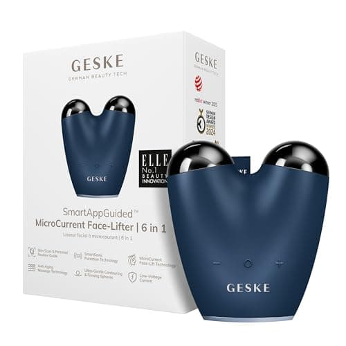 GESKE Dispositivo lifting viso a microcorrente 6 in 1 🎧