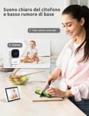 Thumbnail 4 de GHB Baby Monitor 5" con telecamera rotante 350° e audio 🎥