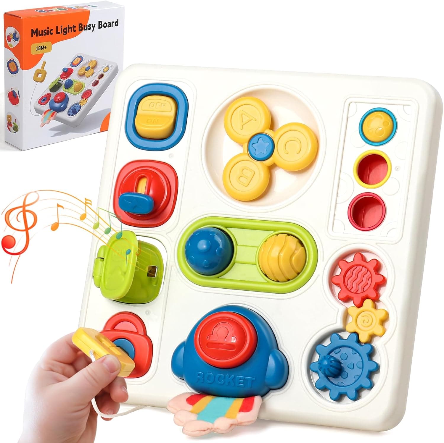 Giochi Montessori 8-in-1 per bimbo 1 anno 🎲