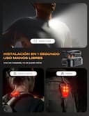 Thumbnail 6 de Glangeh 500LM Mini torcia LED ricaricabile, 10 modalità 🔦