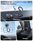 Thumbnail 2 de Glangeh Ultra Sottile Porta Cellulare Auto 360° rotazione 📱