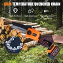 Thumbnail 3 de Grenintol Mini Motosega a Batteria 6" 6000mAh, 1000W per giardino 🪚