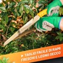 Thumbnail 2 de GRÜNTEK Seghetto per legno e potatura 300 mm 🪚