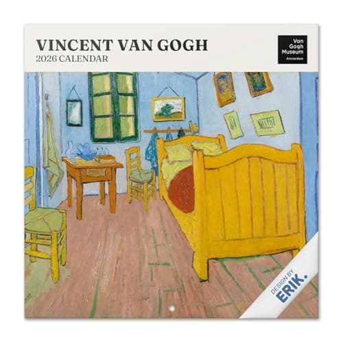 Grupo Erik Calendario da muro Van Gogh 2026 30×30 cm 📅
