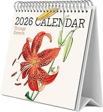 Grupo Erik Calendario da Scrivania 2026 — Fiori 📅