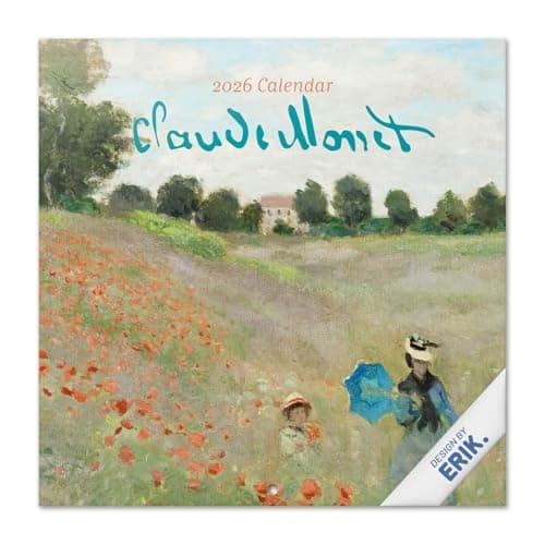 Grupo Erik Calendario muro Monet 2026 mensile 30x30 cm 📅
