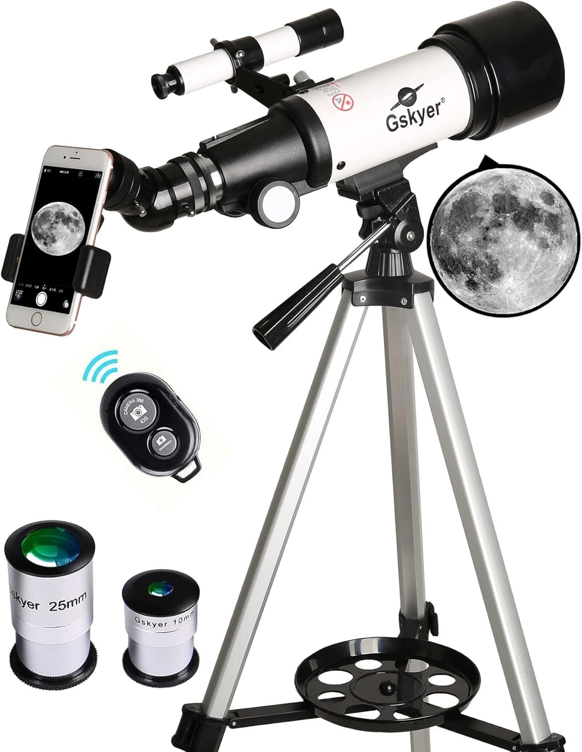 Gskyer D-70400 telescopio rifrattore apertura 70 mm 🔭