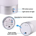 Thumbnail 2 de Guijiyi Lampada da Tavolo a Batteria con Sensore 🎇