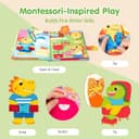 Thumbnail 1 de hahaland Libro Montessori 1-3 anni — libro morbido educativo per bambini 📚