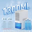 Thumbnail 1 de Heelay 2000ML Deumidificatore elettrico 1,3 L/giorno per bagno e cantina 🧺