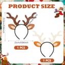 Thumbnail 3 de Hifot Corna di renna cerchietto natalizio per bambini e adulti 🎭