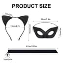 Thumbnail 1 de Hifot Costume da gatto per donna con orecchie e coda 🎭