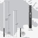 Thumbnail 2 de Hlieeosfcn Lightsaber Spada laser 7 colori con manico in metallo 🪄