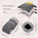 Thumbnail 4 de Homord Guanti scaldamani per passeggino impermeabili con pelliccia 2️⃣ 🧤