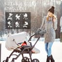 Thumbnail 5 de Homord Guanti scaldamani per passeggino impermeabili con pelliccia 2️⃣ 🧤