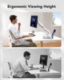 Thumbnail 2 de HUANUO Supporto monitor regolabile 13–32" VESA 75/100 📺