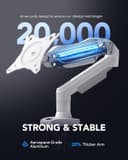 Thumbnail 4 de HUANUO Supporto monitor regolabile 13–32" VESA 75/100 📺