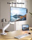 Thumbnail 6 de HUANUO Supporto monitor regolabile 13–32" VESA 75/100 📺