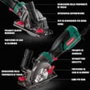 Thumbnail 2 de HYCHIKA Sega circolare 750W per legno, metallo e piastrelle 📐