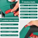 Thumbnail 3 de HYCHIKA Seghetto alternativo 800W per legno e metallo 🔧