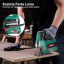 Thumbnail 5 de HYCHIKA Seghetto alternativo 800W per legno e metallo 🔧