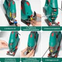 Thumbnail 6 de HYCHIKA Seghetto alternativo 800W per legno e metallo 🔧