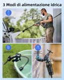 Thumbnail 3 de Idropulitrice a batteria 65Bar 6‑in‑1 con 2×3Ah batteria 🧰