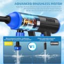 Thumbnail 6 de Idropulitrice portatile senza fili 30 livelli di pressione 🧰