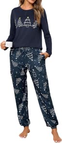 Thumbnail 5 de Jahetuul Pigiama donna lungo in cotone, taglia S–3XL 👚