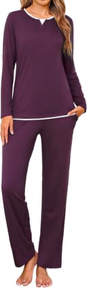 Thumbnail 6 de Jahetuul Pigiama donna lungo in cotone, taglia S–3XL 👚