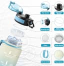 Thumbnail 1 de JAPORIA Borraccia 1 Litro con filtro e indicatore tempo 🚰