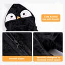 Thumbnail 6 de JiAmy tutina in pile con cappuccio e cerniera per neonati 🧸