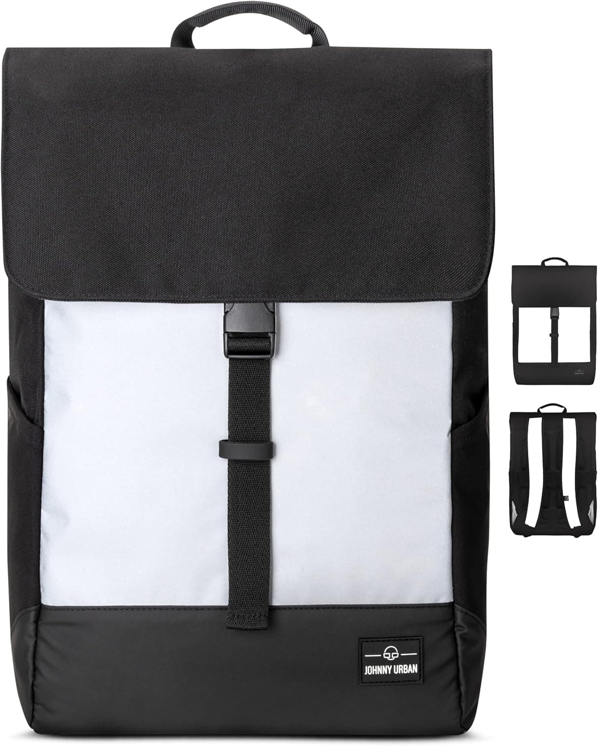 Johnny Urban MIKA Reflective zaino 16" impermeabile per lavoro e viaggio 🎒