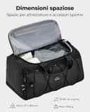 Thumbnail 4 de Johnny Urban Shawn borsone palestra 2 in 1 con scomparto scarpe 🧳