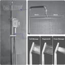 Thumbnail 2 de JOHO 304 Colonna doccia in acciaio inox 304 con soffione 30×30 cm 🚿