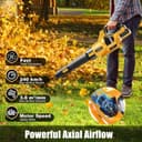 Thumbnail 1 de JYGMPRO Soffiatore a batteria 21V, 4,0 Ah, 3 velocità 🍃