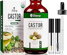 Kanzy Olio di Ricino 100 ml per ciglia e sopracciglia 🧴