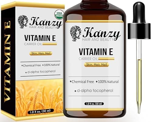 Kanzy Olio di Vitamina E 30 ml per viso e capelli 🧴