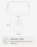 Thumbnail 4 de Kapten & Son Windsor Washbag M Muted Clay 🧳