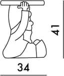 Thumbnail 2 de Kartell Attila Gnomo lampada da tavolo 34x41 cm 🛋️