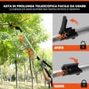 Thumbnail 5 de Kebtek KT940 Forbici potatura a batteria 40 mm 🌿